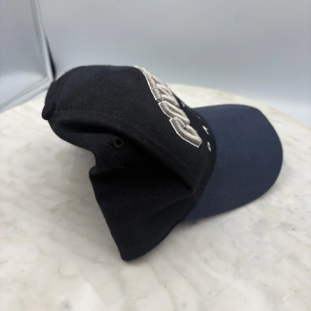 Dallas Cowboys NFL‎ Snapback Hat Black Navy Blue Embroidered Drew Pearson FLAW